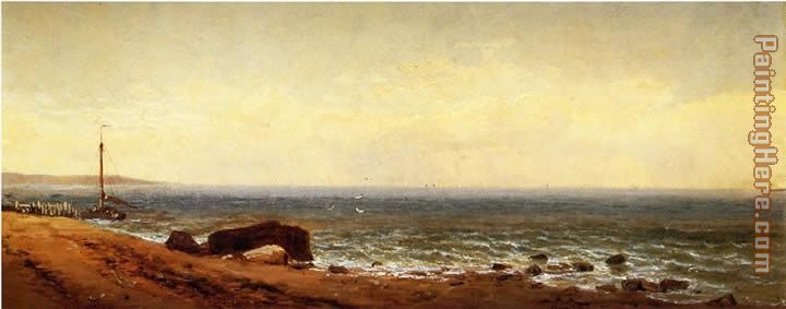 Along the Shore 2 painting - Alfred Thompson Bricher Along the Shore 2 art painting